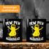 Kaffee-Tasse mit Spruch Pew Pew Madafakas Crazy Chick Küken Meme Trend Bürotasse lustige Kaffeebecher MoonWorks®preview