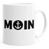 Kaffee-Tasse Moin mit Anker Frühstückstasse einfarbig MoonWorks®preview