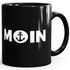 Kaffee-Tasse Moin mit Anker Frühstückstasse einfarbig MoonWorks®preview