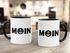 Kaffee-Tasse Moin mit Anker Frühstückstasse mit farbigen Henkel und Innenfarbe MoonWorks®preview