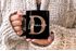 Kaffee-Tasse Monogramm mit Buchstabe Initiale personalisiert mit Namen persönliche Geschenke SpecialMe®preview