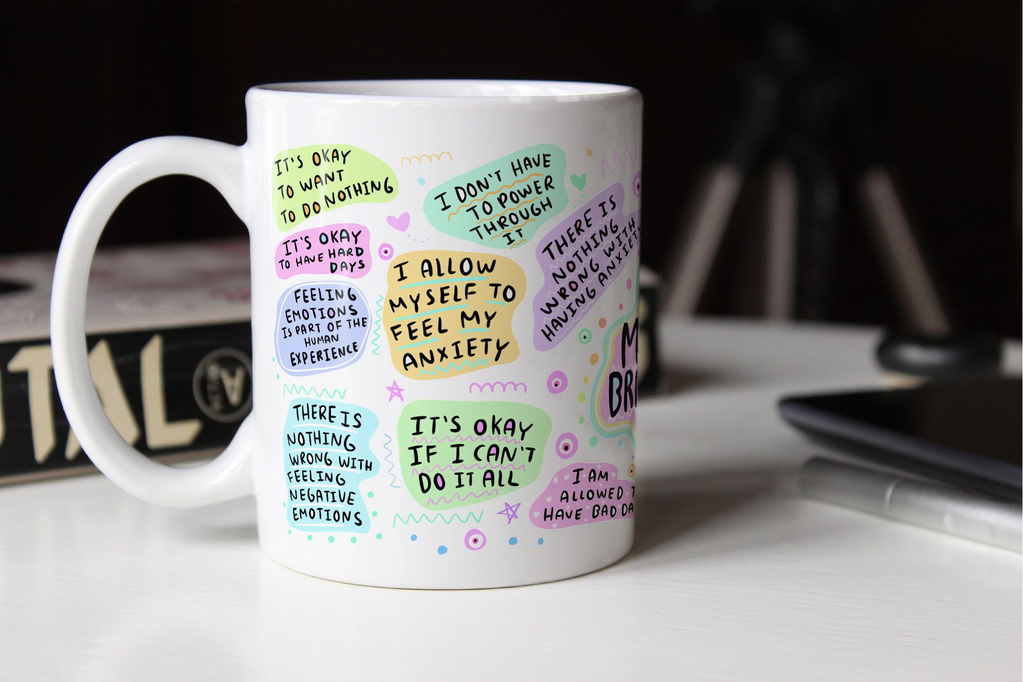 KaffeeTasse Motivation Affirmation Sprüche Motivationsgeschenke lustig