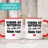 Kaffee-Tasse Muttertag lustig Spruch Scheiss auf Muttertag ich liebe dich jeden Tag Geschenk Mama Kind SpecialMe®preview
