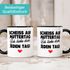 Kaffee-Tasse Muttertag lustig Spruch Scheiss auf Muttertag ich liebe dich jeden Tag Geschenk Mama Kind SpecialMe®preview
