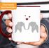 Kaffee-Tasse Origami Elefanten Pärchen verliebt Paar Liebe Geschenk-Tasse MoonWorks®preview