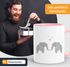 Kaffee-Tasse Origami Elefanten Pärchen verliebt Paar Liebe Geschenk-Tasse MoonWorks®preview