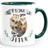 Kaffee-Tasse Otter Pärchen I love you like no otter Geschenk Liebe Spruch Kaffeetasse Teetasse Keramiktasse MoonWorks®preview
