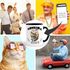 Kaffee-Tasse Otter Pärchen I love you like no otter Geschenk Liebe Spruch Kaffeetasse Teetasse Keramiktasse MoonWorks®preview