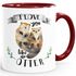 Kaffee-Tasse Otter Pärchen I love you like no otter Geschenk Liebe Spruch Kaffeetasse Teetasse Keramiktasse MoonWorks®preview