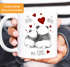 Kaffee-Tasse Panda Ich Deins Du Meins Wir Eins Liebes-Geschenk Valentinstag Liebesbeweis Liebeserklärung Moonworks®preview