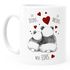 Kaffee-Tasse Panda Ich Deins Du Meins Wir Eins Liebes-Geschenk Valentinstag Liebesbeweis Liebeserklärung Moonworks®preview