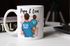 Kaffee-Tasse Papa mit Namen Vater Sohn Tochter personalisierte Geschenke für Papa zum Vatertag Geburtstag SpecialMe®preview