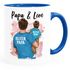 Kaffee-Tasse Papa mit Namen Vater Sohn Tochter personalisierte Geschenke für Papa zum Vatertag Geburtstag SpecialMe®preview