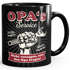 Kaffee-Tasse Papa's / Opa's Service 24 Stunden geöffnet Geschenke zum Vatertag Spruch lustig Moonworks®preview