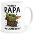 Kaffee-Tasse Papa Sprüche Geschenk Vatertag Lustig Motiv Baby- mit Spruch MoonWorks®preview