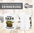 Kaffee-Tasse Papa Sprüche Geschenk Vatertag Lustig Motiv Baby- mit Spruch MoonWorks®preview