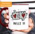 Kaffee-Tasse Passt!!! 2 Puzzleteile Geschenk Liebe Valentinstag Jahrestag Beziehung Moonworks®preview