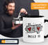 Kaffee-Tasse Passt!!! 2 Puzzleteile Geschenk Liebe Valentinstag Jahrestag Beziehung Moonworks®preview