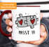 Kaffee-Tasse Passt!!! 2 Puzzleteile Geschenk Liebe Valentinstag Jahrestag Beziehung Moonworks®preview