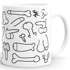  Kaffee-Tasse Penis-Muster Penisse Fun-Tasse Penis-Tasse Pimmel-Tasse Büro-Tasse Genitalien MoonWorks®preview