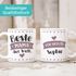 Kaffee-Tasse personalisierbar Beste/r Mama/Papa der Welt anpassbarer Name personalisierte Geschenke SpecialMe®preview