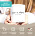 Kaffee-Tasse personalisiert Geschenk Partner Namen und Datum anpassbar Hochzeitstag Hochzeitsgeschenk Liebe Liebesgeschenk SpecialMe®preview