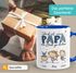 Kaffee-Tasse personalisiert Kinder-Namen Glück ist einen Papa wie dich zu haben Geschenk Vatertag SpecialMe®preview