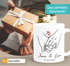 Kaffee-Tasse personalisiert mit Namen und Datum Motiv Hände Herz Geschenk Partner Mann Frau Liebe SpecialMe®preview