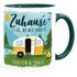 Kaffee-Tasse personalisiert mit Namen Zuhause ist da wo wir parken Wohnwagen Camping Geschenke SpecialMe®preview