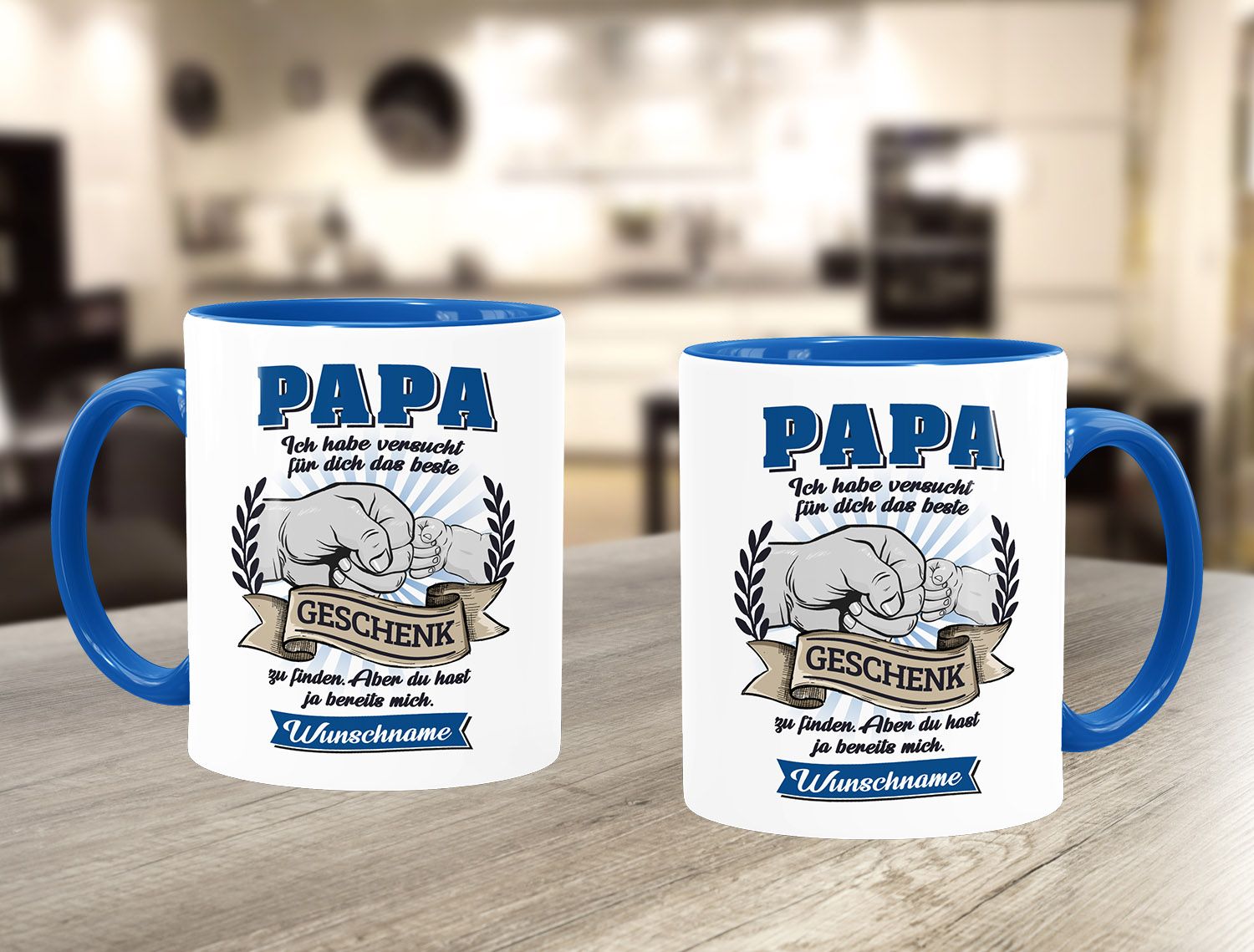 Kaffee Tasse Personalisiert Papa Wir Haben Versucht F R Dich Das Beste