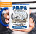 Kaffee-Tasse personalisiert Papa Wir haben versucht für dich das beste Geschenk zu finden Tochter Sohn Vater Moonworks®preview