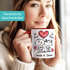Kaffee-Tasse personalisiert verliebte Strichmännchem Spruch Ich Deins Du Meins Wunschnamen Geschenk Liebe SpecialMe®preview