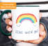 Kaffee-Tasse Regenbogen Alles wird gut Geschenk-Tasse Trost Mustmacher positiv denken durchhalten Moonworks®preview