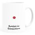 Kaffee-Tasse Rentier Rudolph im Schneesturm Weihnachtstasse lustig Meme Witz MoonWorks®preview