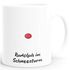 Kaffee-Tasse Rentier Rudolph im Schneesturm Weihnachtstasse lustig Meme Witz MoonWorks®preview