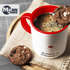 Kaffee-Tasse Rentier Rudolph im Schneesturm Weihnachtstasse lustig Meme Witz MoonWorks®preview