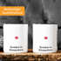 Kaffee-Tasse Rentier Rudolph im Schneesturm Weihnachtstasse lustig Meme Witz MoonWorks®preview