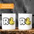 Kaffee-Tasse Rentner Motiv Ente lustiges Geschenk zur Rente witziger Spruch zum Ruhestand MoonWorks®preview