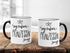 Kaffee-Tasse Sag einfach Prinzessin zu mir Tasse mit farbiger Kante MoonWorks®preview