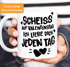 Kaffee-Tasse Scheiss auf Valentinstag Geschenkidee Liebe für sie und ihn Mann Frau Spruch lustig Moonworks®preview