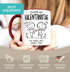 Kaffee-Tasse Scheiß auf Valentinstag ich liebe dich jeden Tag personalisiert mit Namen Geschenk Liebe SpecialMe®preview