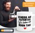 Kaffee-Tasse Scheiss auf Vatertag, wir lieben dich jeden Tag lustige Geschenke für Papa Kinder Sprüche  SpecialMe®preview