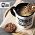 Kaffee-Tasse Scheiss auf Vatertag, wir lieben dich jeden Tag lustige Geschenke für Papa Kinder Sprüche  SpecialMe®preview