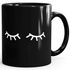 Kaffee-Tasse Schlafende Augen Wimpern Eye Lashes Müde Schlafen Mascara MoonWorks®preview
