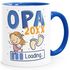 Kaffee-Tasse Schwanger Schwangerschaft Jahreszahl personalisiert Geschenk Mama Papa Oma Opa loading SpecialMe®preview