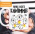 Kaffee-Tasse Sperma personalisierte Geschenke mit Namen Papa beste Schwimmer Kinder Moonworks®preview