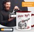 Kaffee-Tasse Spruch böses Hasi Kettensäge Motiv Horror Bürotasse lustige Kaffeebecher MoonWorks®preview