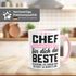 Kaffee-Tasse Spruch Chef Wir haben versucht das beste Geschenk für dich zu finden Kaffeebecher lustig Bürotasse Moonworks®preview