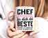 Kaffee-Tasse Spruch Chef Wir haben versucht das beste Geschenk für dich zu finden Kaffeebecher lustig Bürotasse Moonworks®preview