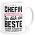 Kaffee-Tasse Spruch Chefin Wir haben versucht das beste Geschenk für dich zu finden Kaffeebecher lustig Bürotasse Moonworks®preview